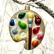 Load image into Gallery viewer, Paint Palette Tree Ornament