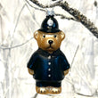 Load image into Gallery viewer, Police Bear Tree Ornament