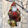 Load image into Gallery viewer, Wine Santa Decoration