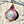 Load image into Gallery viewer, Red Onion Half Bauble
