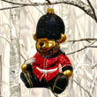 Load image into Gallery viewer, Guardsman Bear Bauble