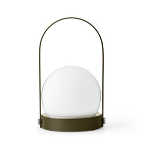 Carrie Cordless Lamp - Olive Grey by Menu