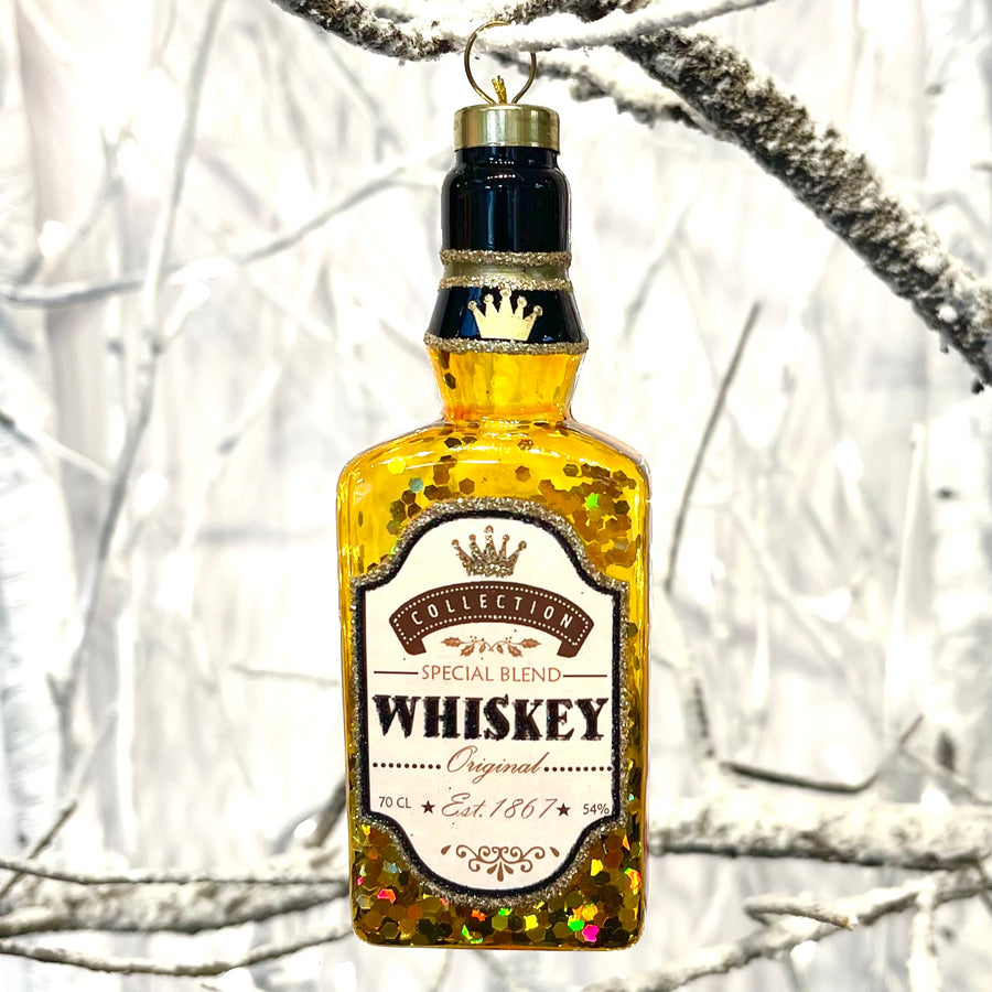 Whiskey Bottle Tree Bauble