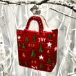 Load image into Gallery viewer, Festive Gift Bag Tree Decoration
