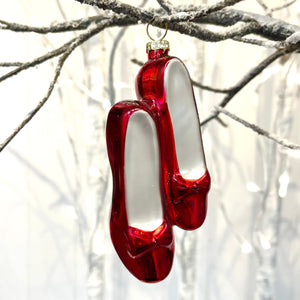 Ruby Red Slippers Tree Decoration