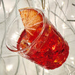 Load image into Gallery viewer, Negroni Cocktail Tree Ornament
