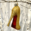 Load image into Gallery viewer, Gold Stiletto Tree Ornament
