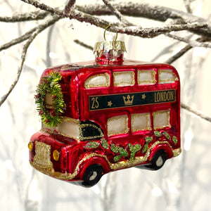 London Bus Tree Decoration