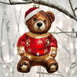 Load image into Gallery viewer, Christmas Bear Tree Decoration
