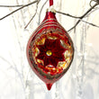 Load image into Gallery viewer, Vintage Ogee Tree Ornament - Red

