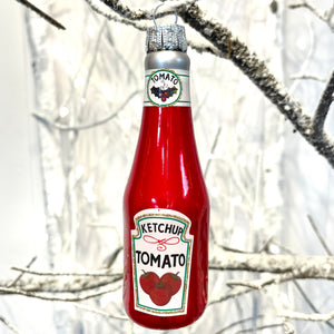 Ketchup Bottle Tree Bauble