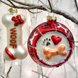 Load image into Gallery viewer, Dog Bowl &amp; Bone Tree Ornament Set
