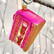Load image into Gallery viewer, Strawberry Gateau Slice Tree Ornament
