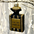 Load image into Gallery viewer, Perfume Bottle Tree Bauble - Black
