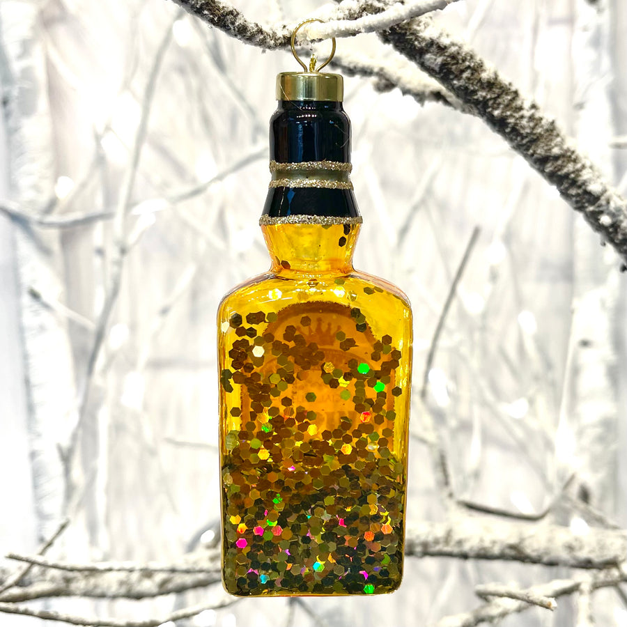 Whiskey Bottle Tree Bauble