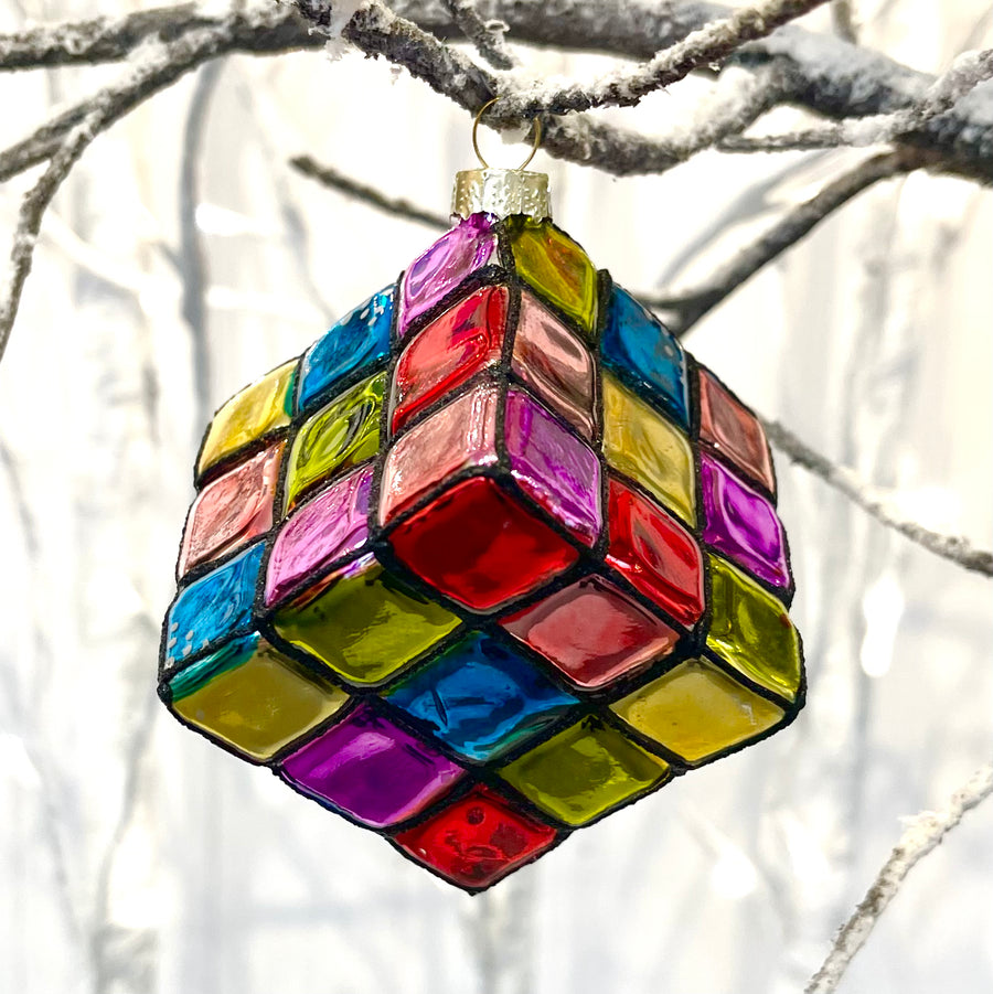 Rubik’s Cube Tree Decoration