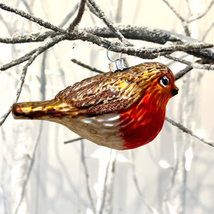 Robin Redbreast Tree Ornament