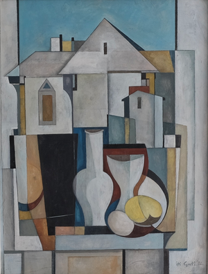 Still Life with Village