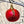 Load image into Gallery viewer, Pomegranate Half Bauble
