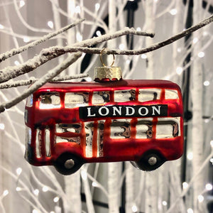 London Bus Tree Bauble