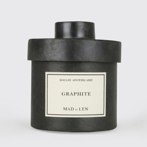 Graphite Candle by Mad et Len