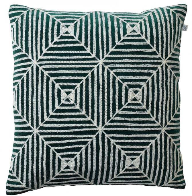 Kulgam Green Cushion by Chhatwal & Jonsson